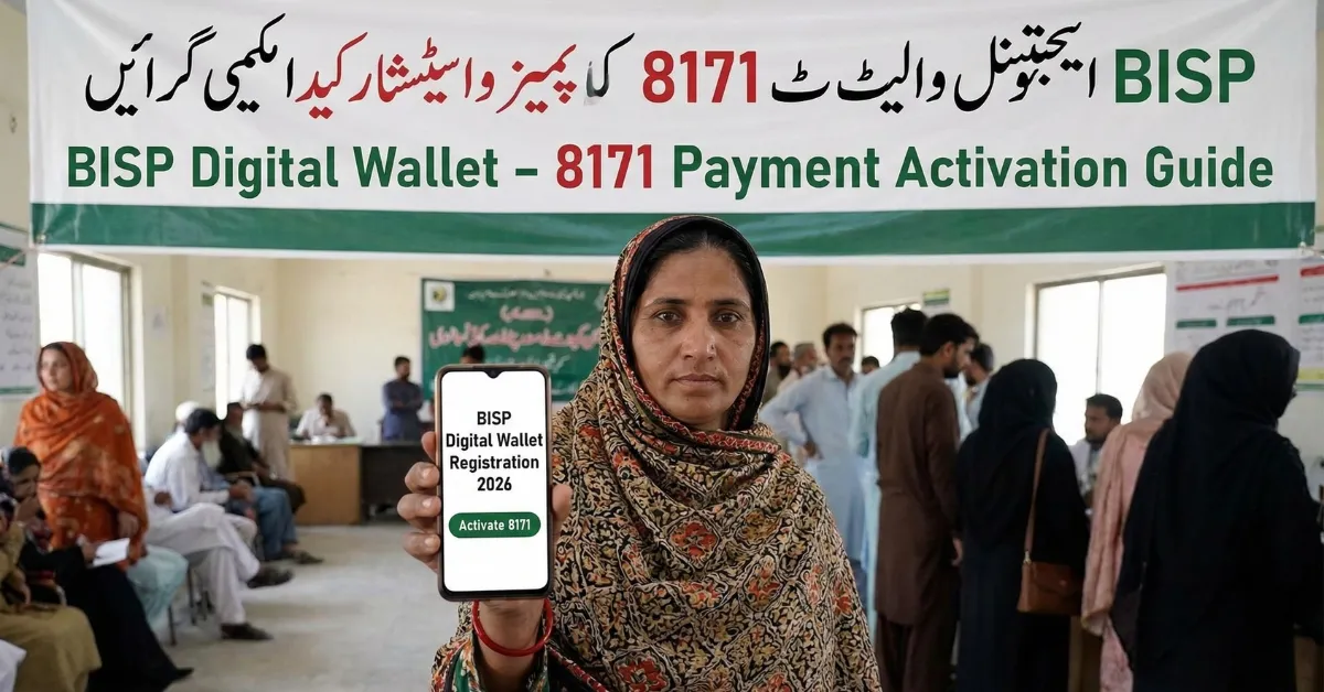BISP Digital Wallet Registration 2026 – Complete Guide to Activate 8171 Payment Wallet