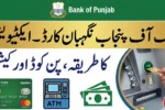 Bank of Punjab Nigehban Card Activation Guide – Generate PIN & Withdraw Cash