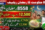 KPK 8558 Ramazan Package 2026 – Check Rs 12,500 Eligibility via CNIC SMS