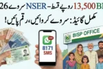 NSER Survey Registration 2026 for BISP Rs. 13,500 Payment – Complete Step-by-Step Guide