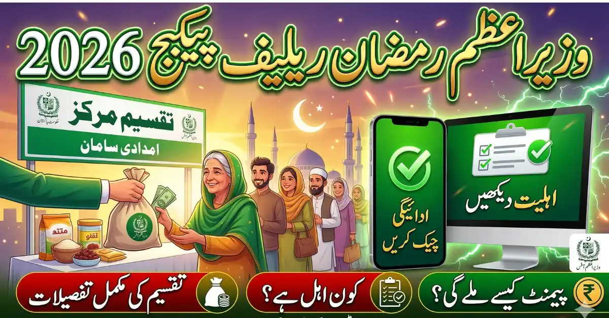 PM Ramzan Relief Package 2026 – How to Check Payment, Eligibility & Distribution Details