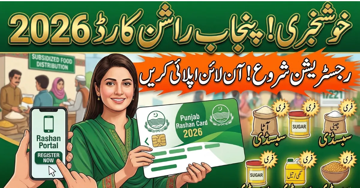 Punjab Rashan Card Registration 2026 – Online Apply, Eligibility & Subsidized Food Details