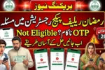 Step-by-Step Guide to Solve Ramzan Relief Package Registration Problems